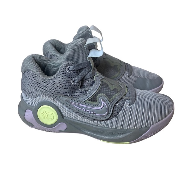 Nike KD Trey 5 X Basketball Shoes DD9538-012 Gray Lilac Volt Men Sz‎ 7 Women 8.5 main image 4